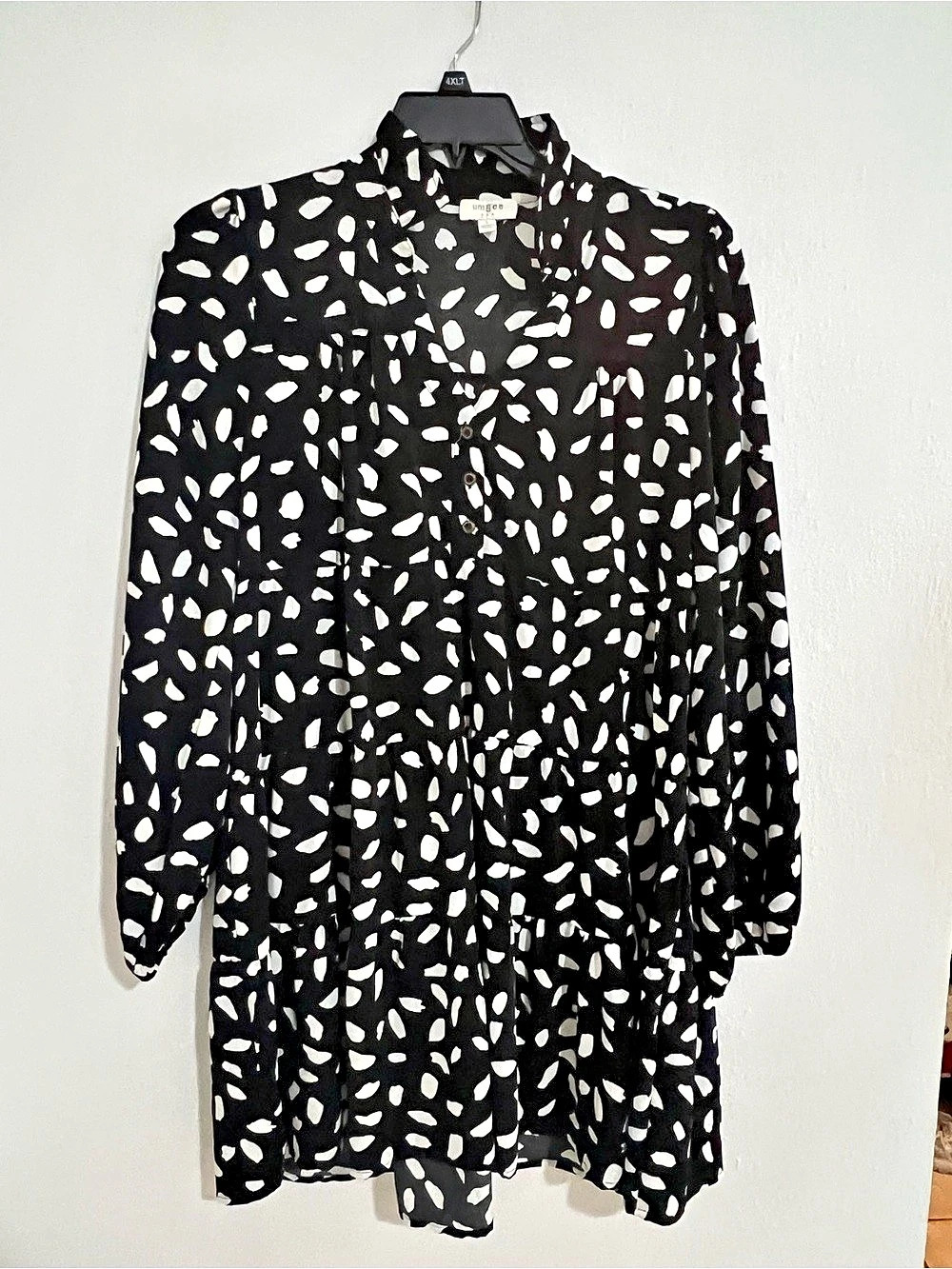 umgee Abstract Print Mini Dress